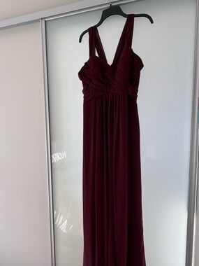 Burgundy Maxi Dress